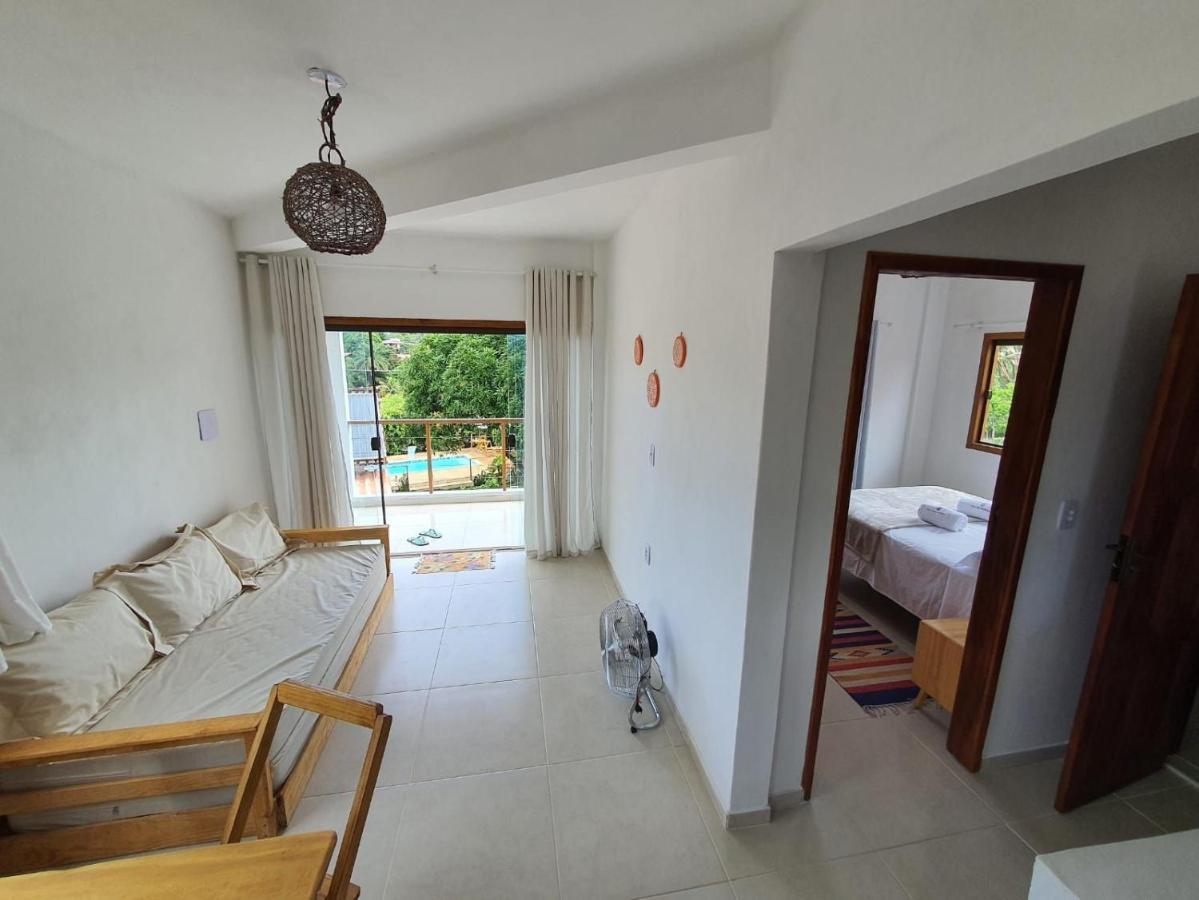 Vila Pitangueira - Apto Laranja - No Centro De Serra Grande Com Piscina, Jacuzzi, Internet Veloz מראה חיצוני תמונה